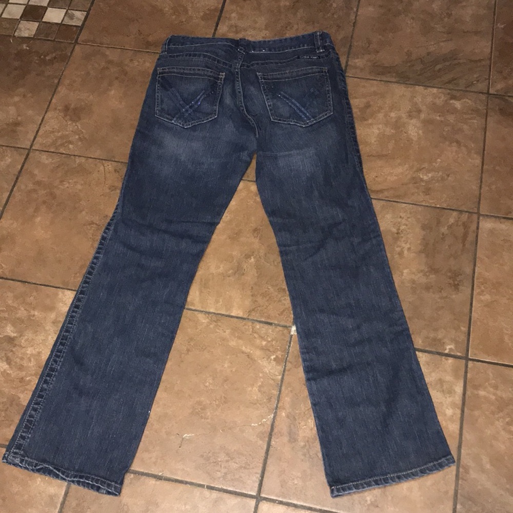 Women’s Calvin Klein Bejeweled Jeans - Picture 6 of 9